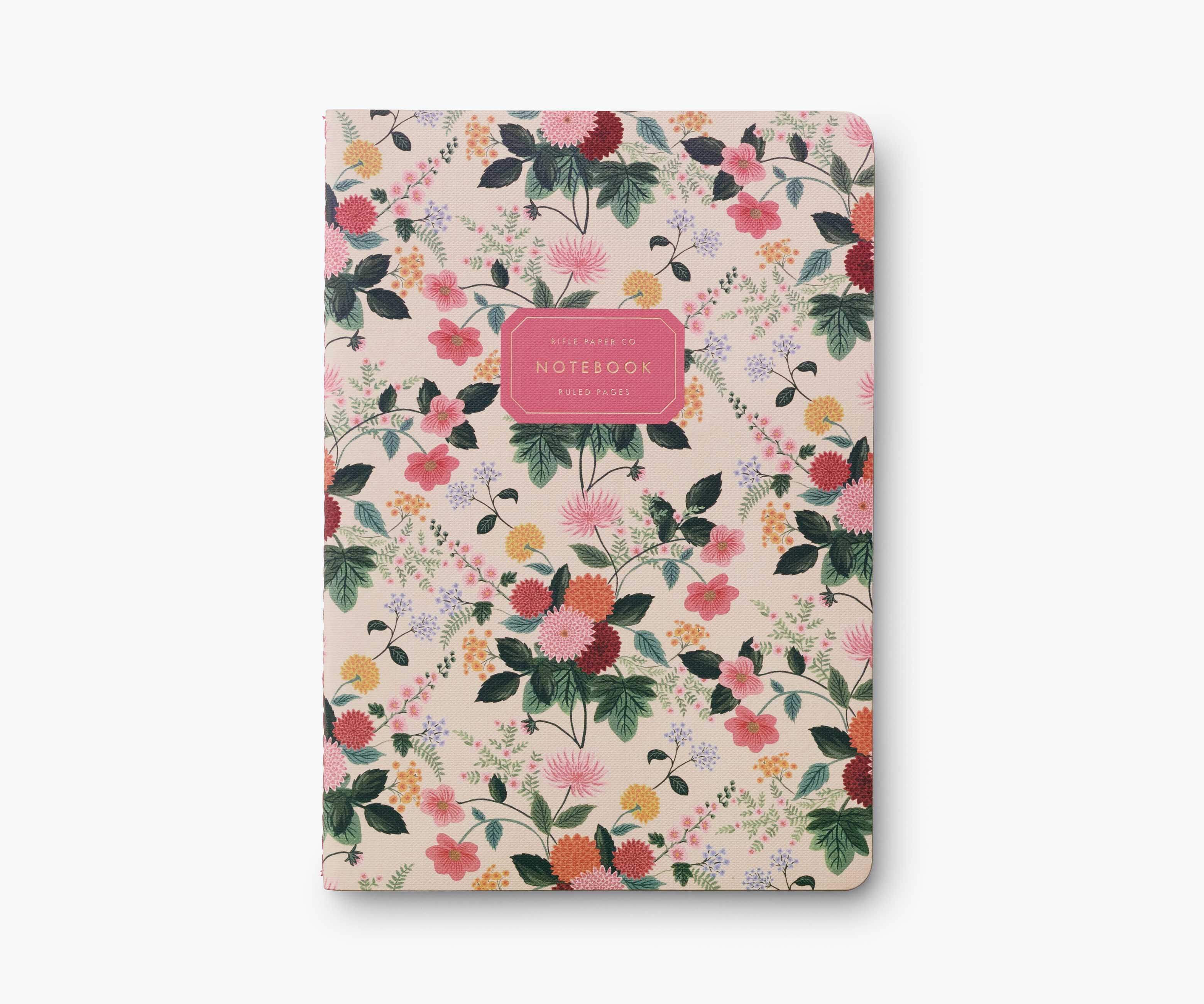 Stitched Notebook Set - Dahlia