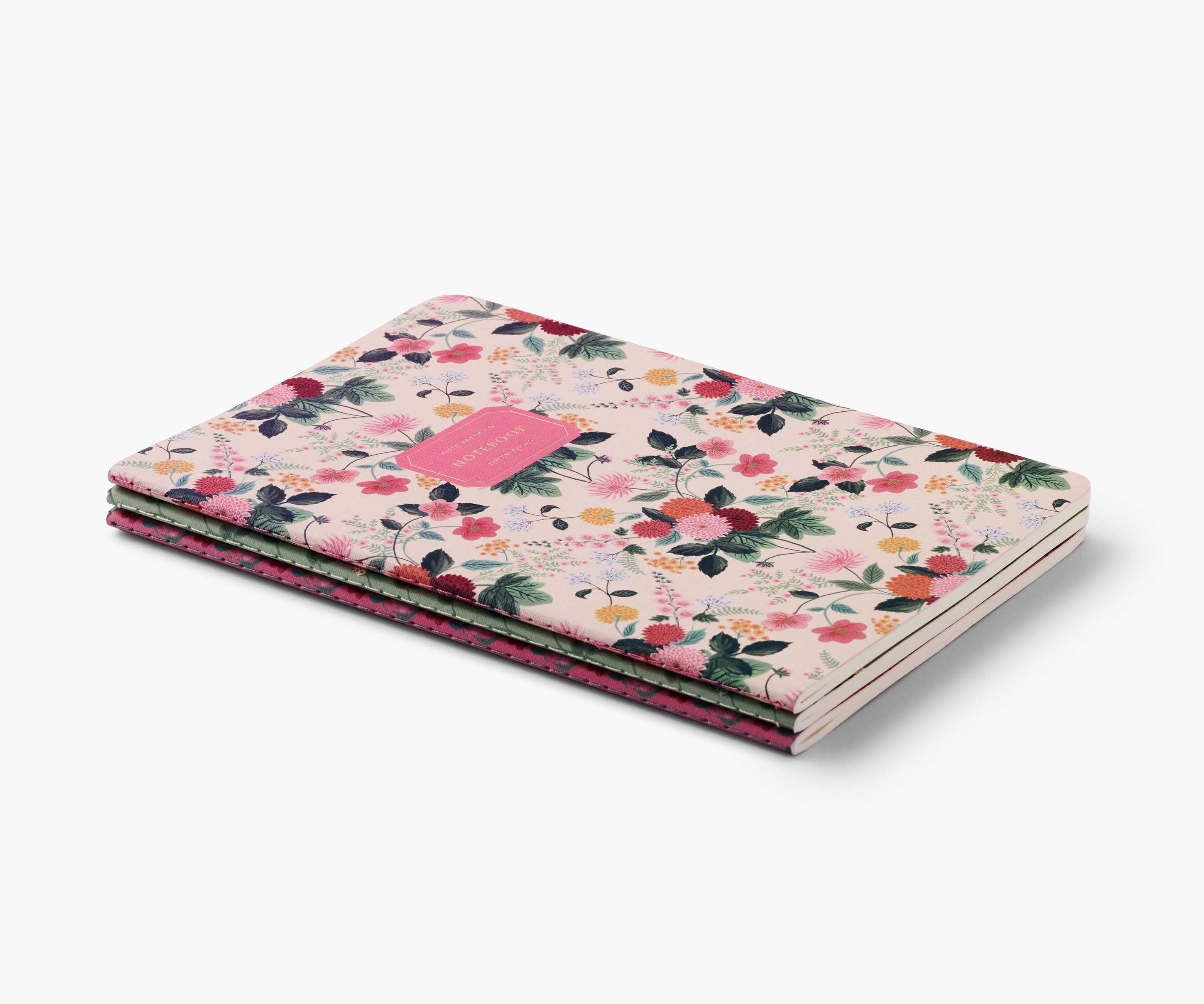 Stitched Notebook Set - Dahlia