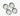 Melamine Assorted Bowls - Hydrangea