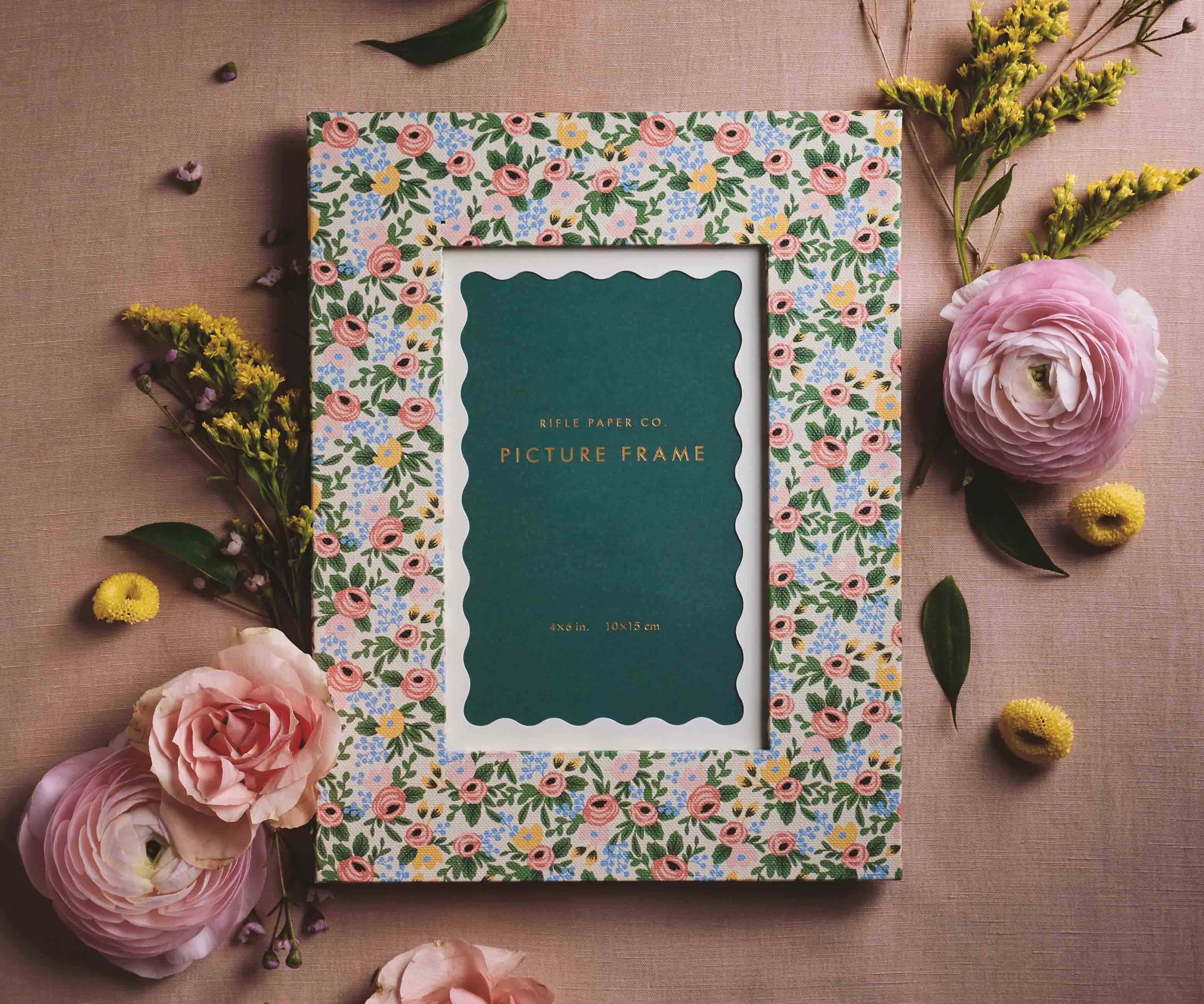 Paper Wrapped Picture Frame - Rosa