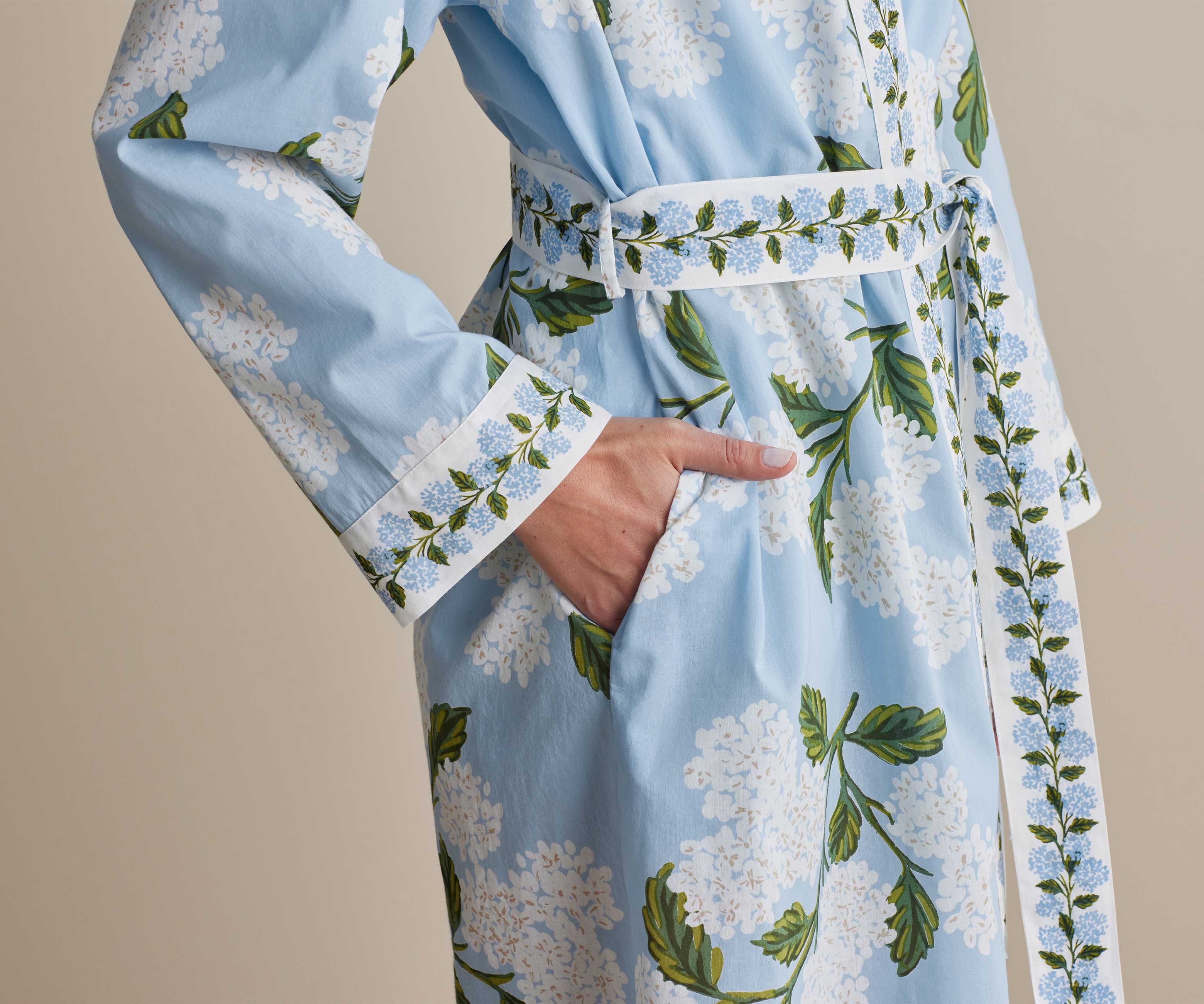 Voile Robe - Hydrangea